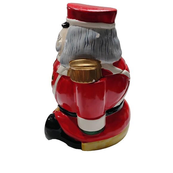 Vintage Gibson Housewares Nutcracker Christmas Cookie Jar Holiday 10" - Picture 4 of 11